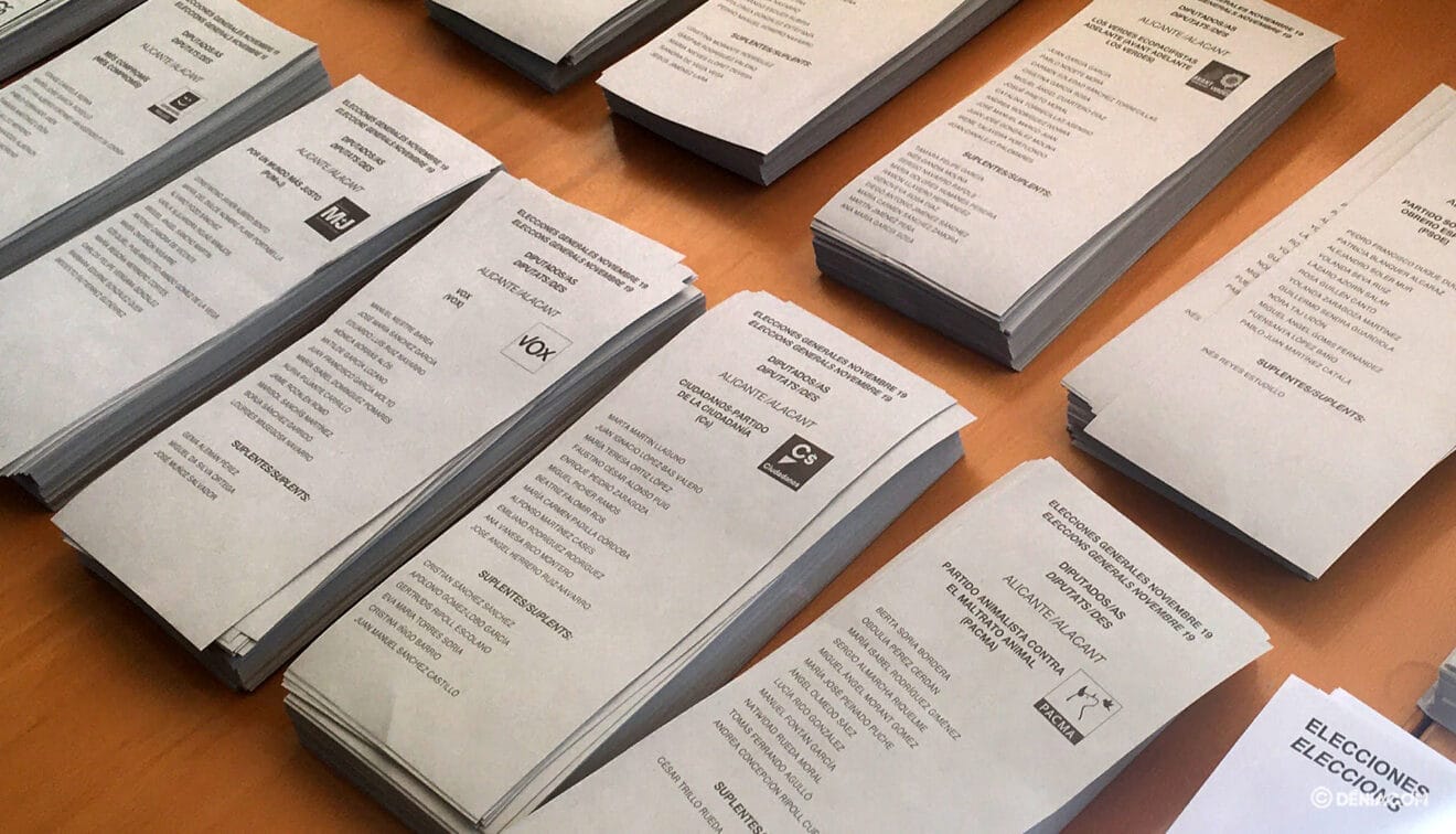 Elecciones 10N en Dénia