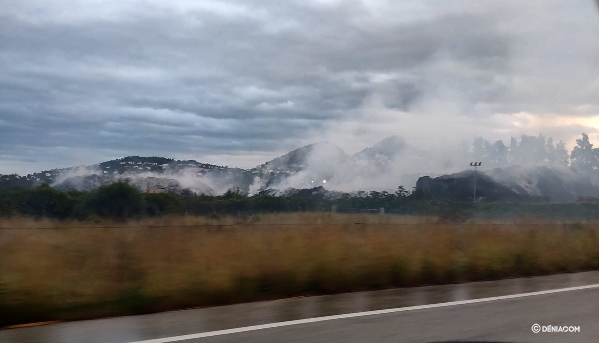 Imagen: La planta de residuos vuelve a arder