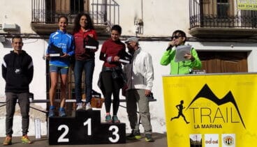 Laurence Rastell en el podio