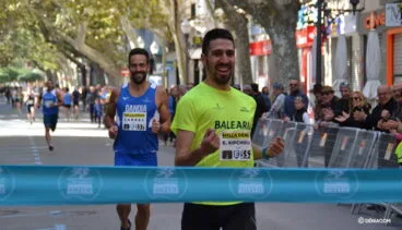 Miquel Piera ganando la Milla
