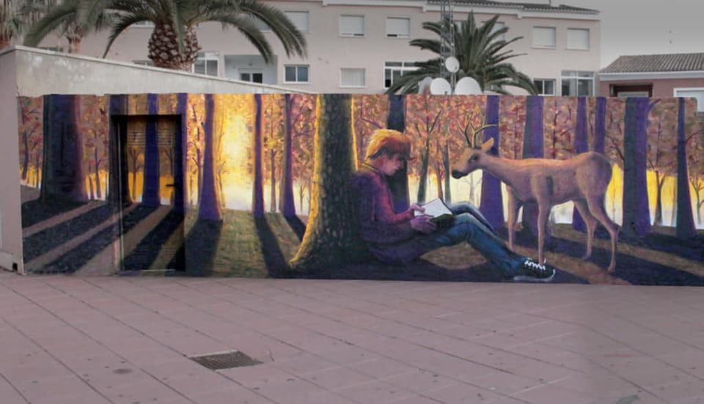 Imagen: Mural de La Xara