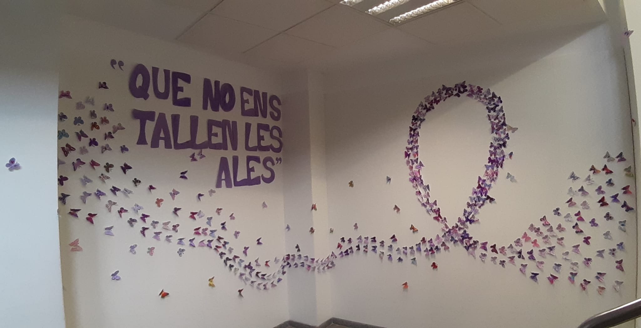 Imagen: Mural en las instalaciones del instituto