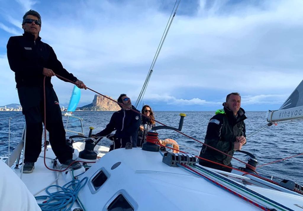 Excelente cierre de temporada para la sección de vela del Club Marina El Portet 1 Imagen: Tripulación del barco KIN