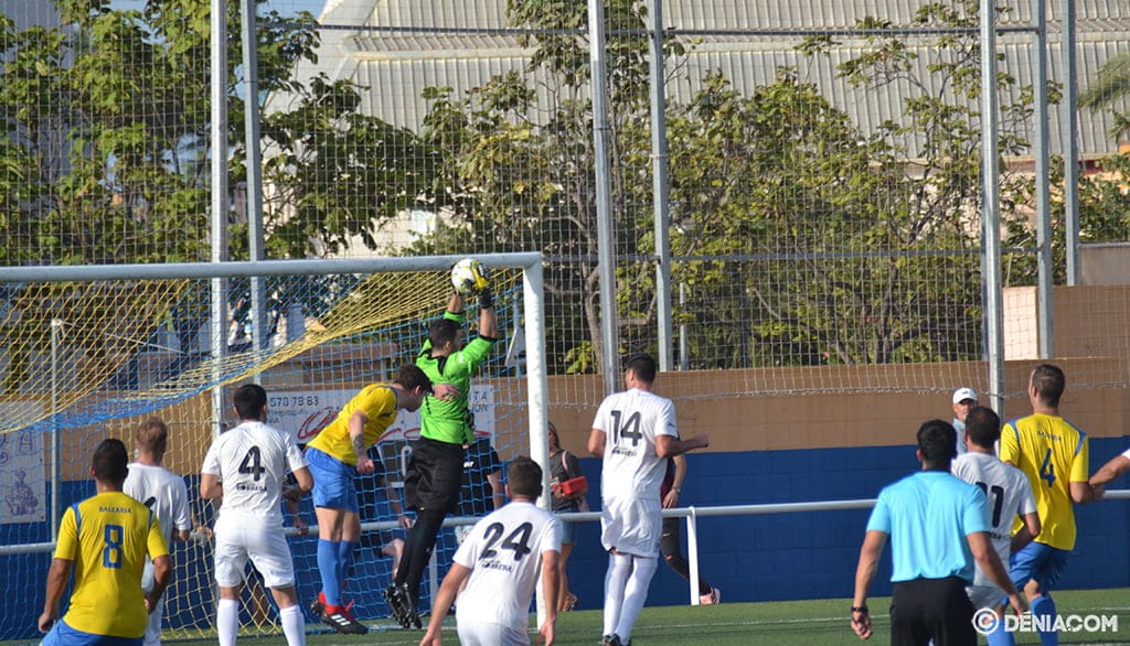 Imagen: Un ataque del CD Dénia