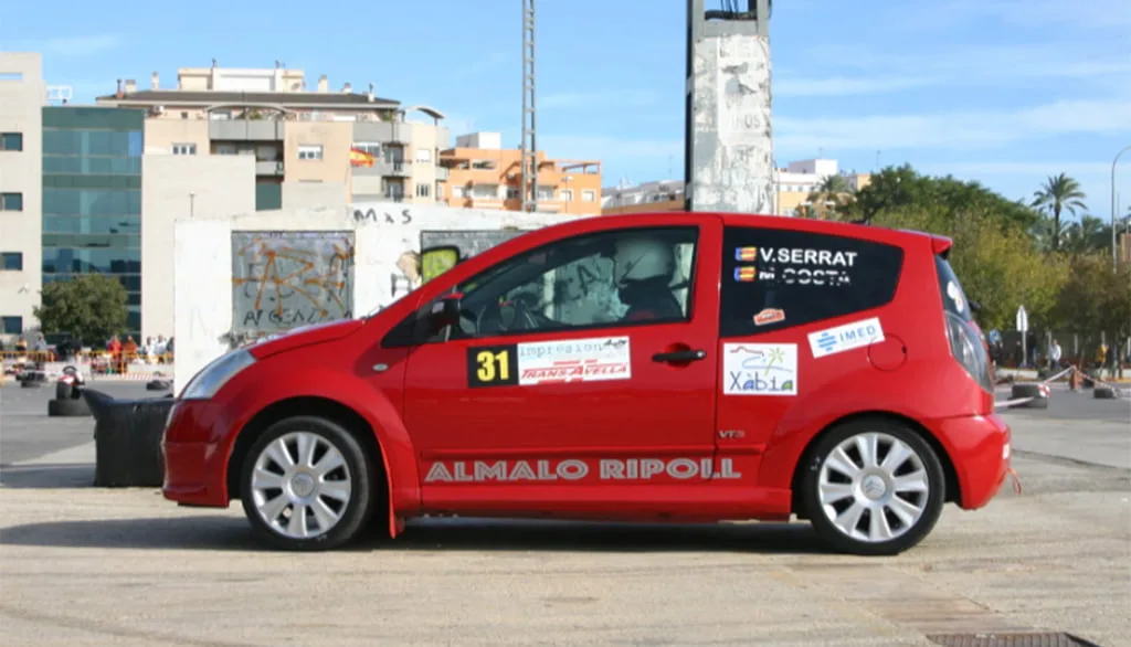 Albert Marcel fue el ganador del II Slalom Ciudad de Dénia Memorial Vicente Flores 2 Imagen: Vicent Serrat durante la prueba