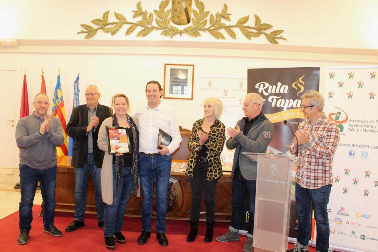 Entrearomas, primer premio de la XV Ruta de Tapas de Dénia