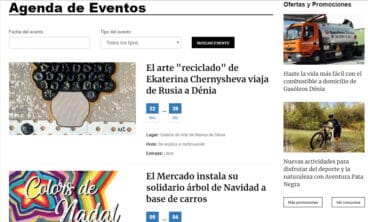 Agenda de eventos en Dénia