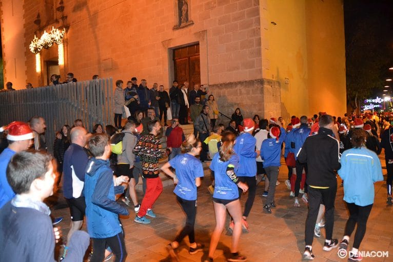 Ambiente en la plaza Constitución