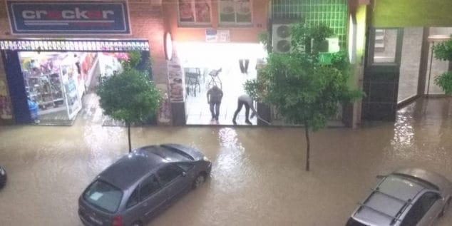 Las noticias sociales más leídas en Dénia.com durante 2019 2 Imagen: Calle inundada en Dénia