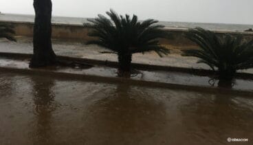 Calles de Dénia tras las primeras lluvias de diciembre 88