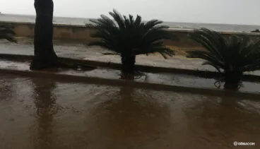 Calles de Dénia tras las primeras lluvias de diciembre 88