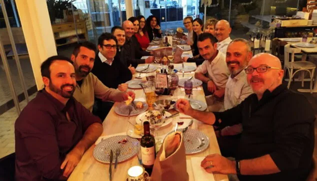 Balance anual de la sección de pesca de Marina El Portet 1 Imagen: Cena pesca fin temporada El Portet La Marina