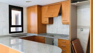 Cocina de un ático de un dormitorio en Moraira – Mare Nostrum Inmobiliaria