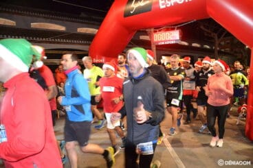 delgado en la salida de la prueba