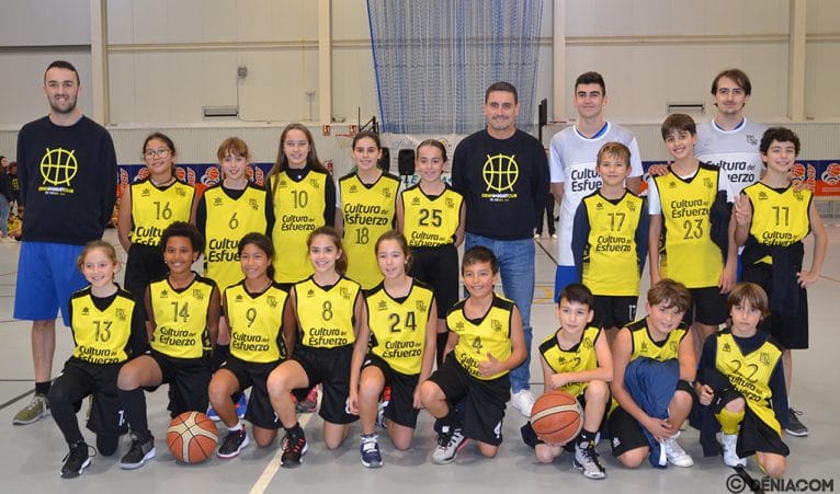 Equipos Alevines 08 de la EM Básquet Dénia