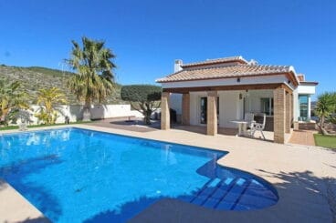 exterior piscina casa vacaciones benitachell seis personas aguila rent a villa fb