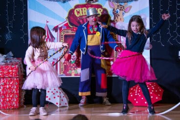Fiesta infantil en el Hospital de Dénia