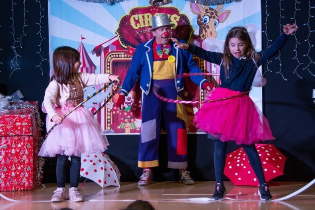 Imagen: Fiesta infantil en el Hospital de Dénia