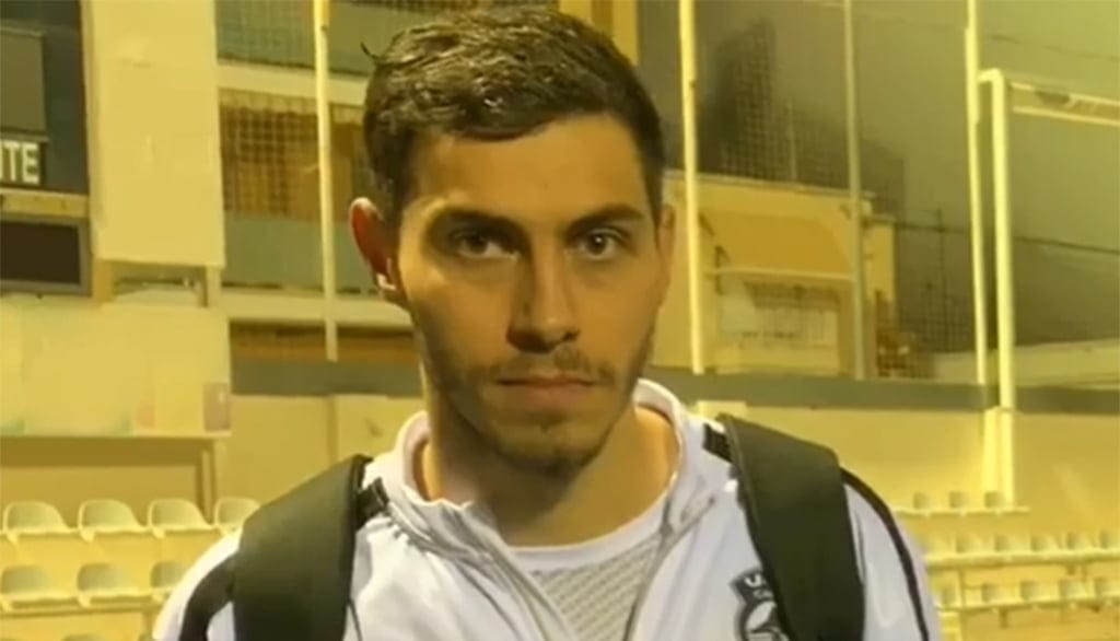 Imagen: Koke Mancha en las filas de la UD Calpe