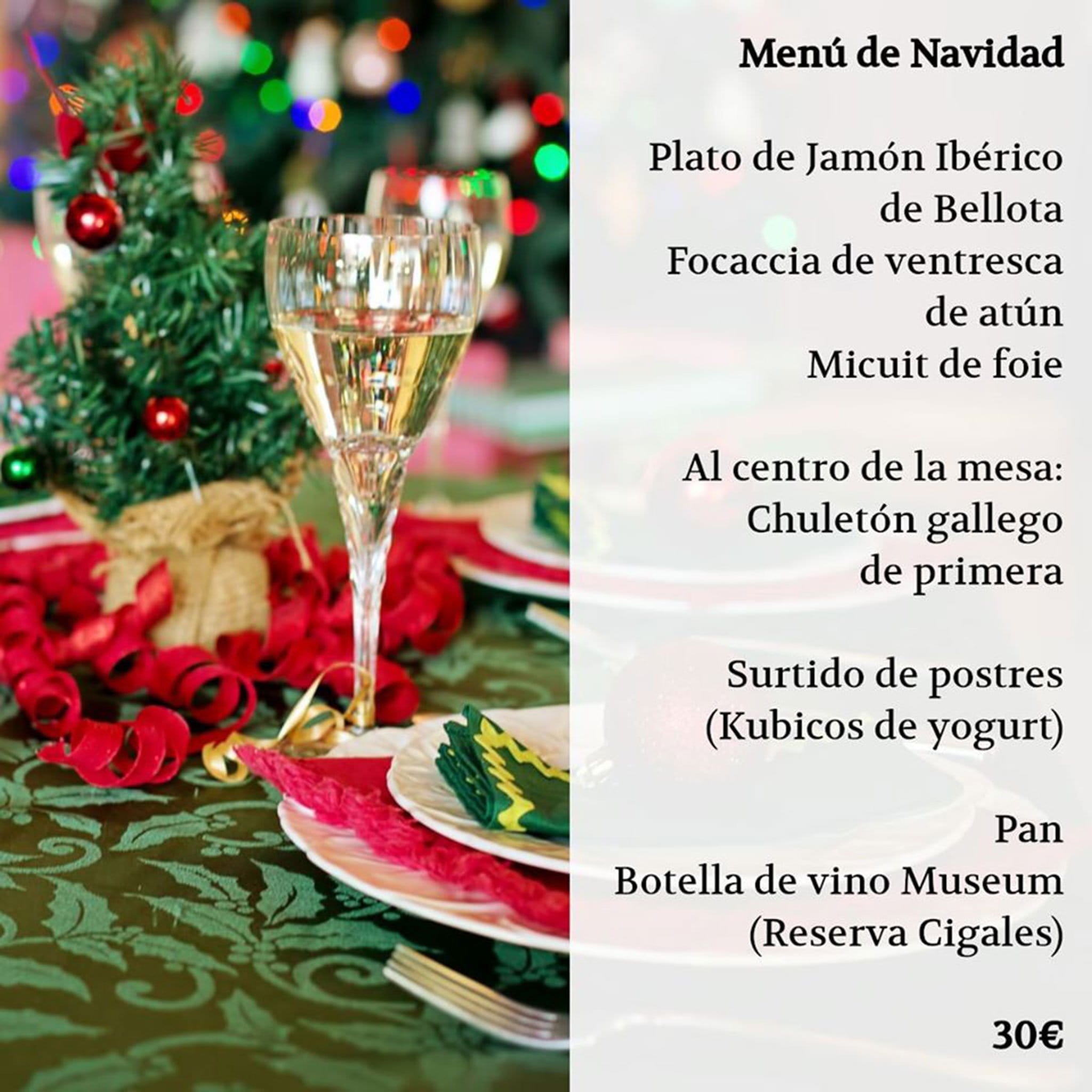 Bodega Del Puerto te presenta un increíble menú para el 25 de diciembre por 30€ 1 Imagen: Menú para el Día de Navidad en Bodega Del Puerto