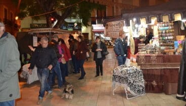 Mercado Medieval en la plaza de la Constitución