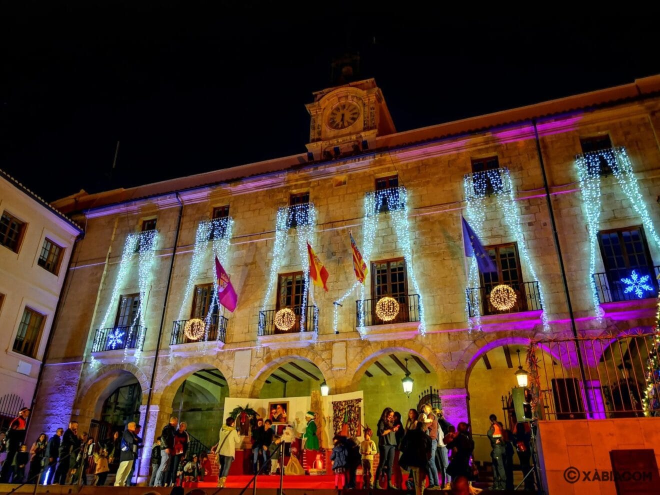 Papá Noel en el Ayuntamiento