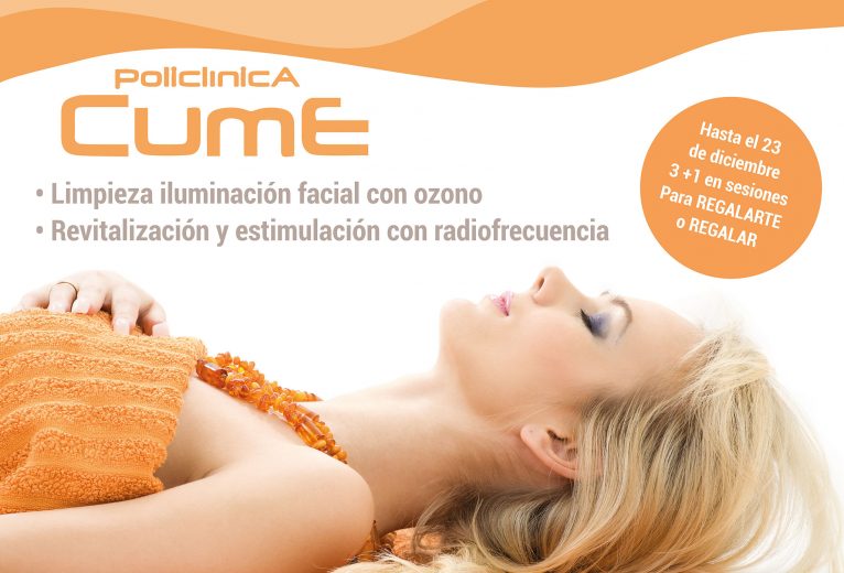 CUME Polyclinic - Give facial treatments with advantages (3 + 1 sessions)