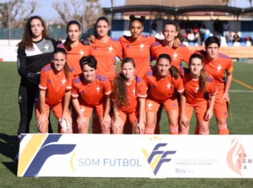 Selección Valenciana Sub 17 con Fiamma Benítez