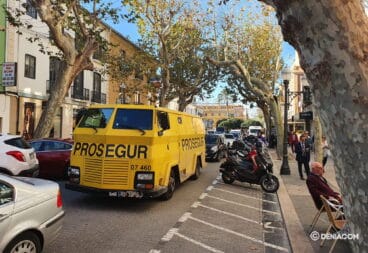 trafico en la calle marques de campo