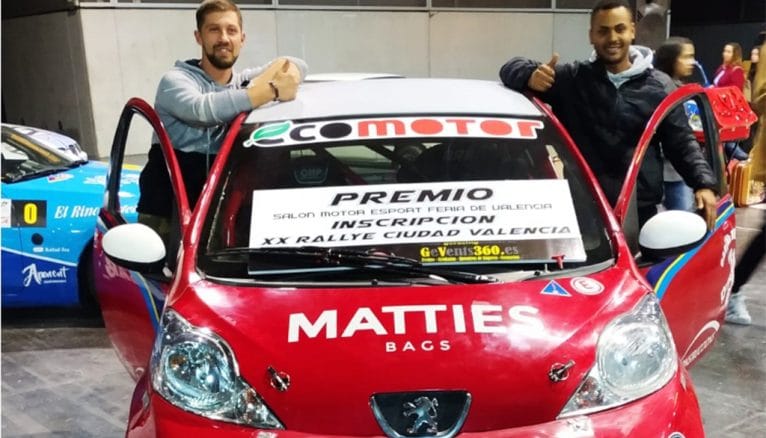 Uno de los coches del Cadeal Motor Club