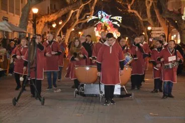 Acompañamiento musical de la cabalgata de Reyes