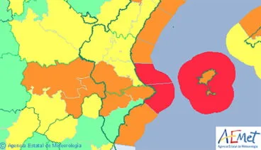 alertas de la aemet para el domingo