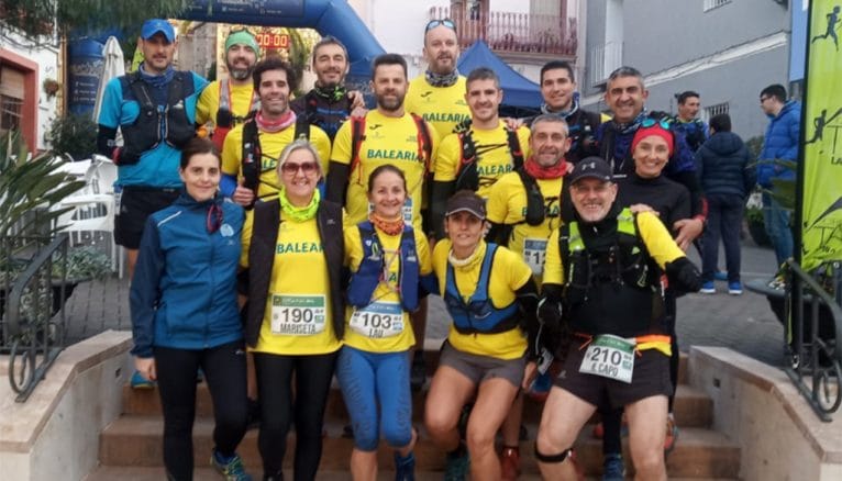 Atletas del Dénia Corre en Lliber