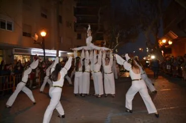 Bailes en la cabalgata de Reyes