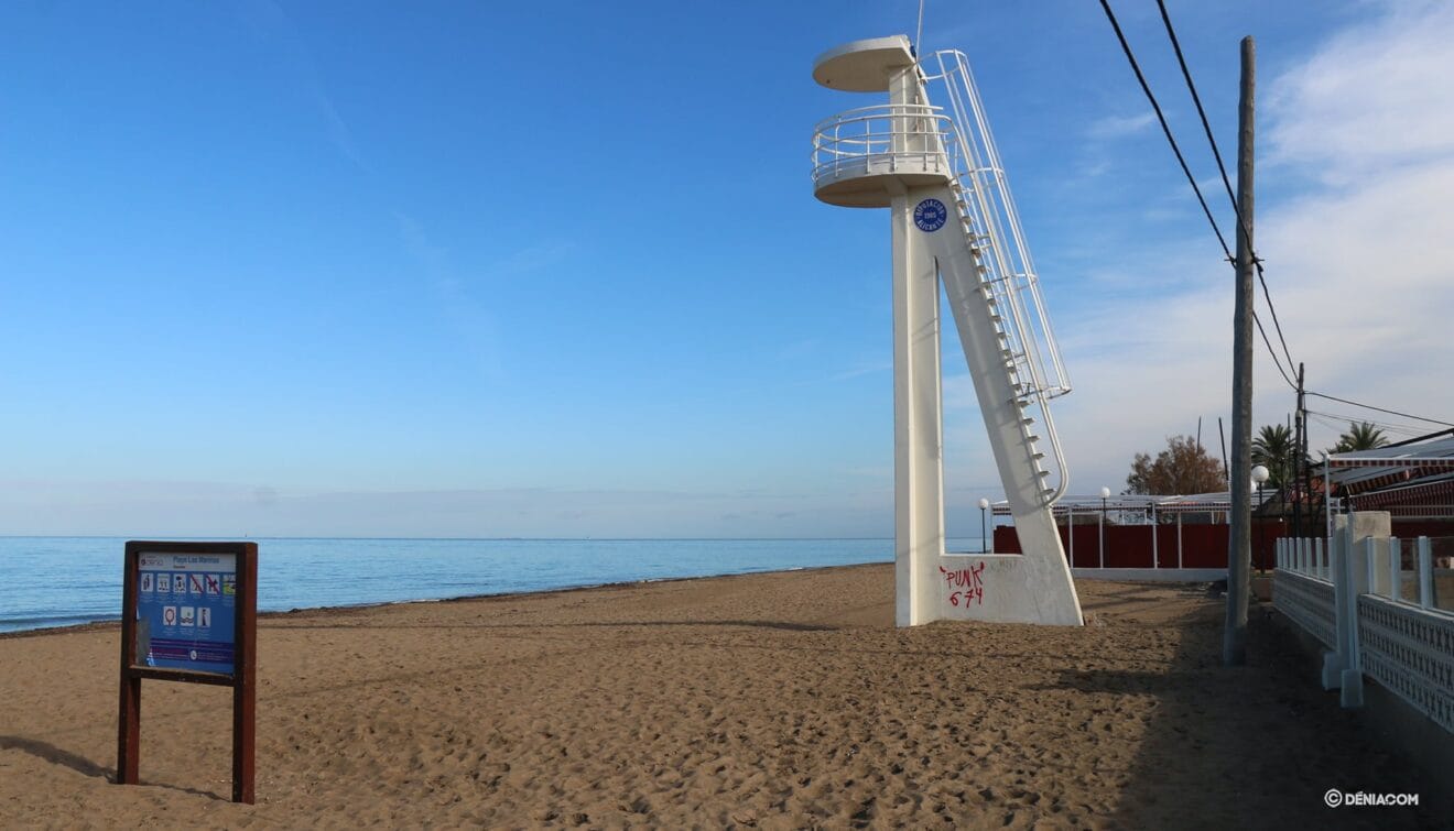 Blay Beach el día antes