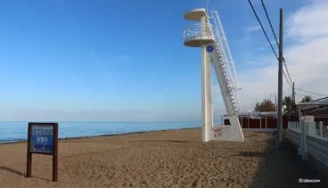 Blay Beach el día antes