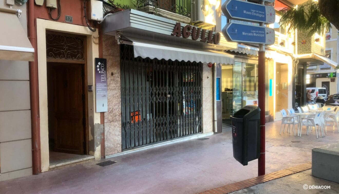 Cierre de la pastelería Agulló