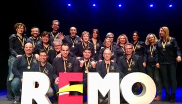club rem marina de denia veteranos y veteranas en la gala del remo