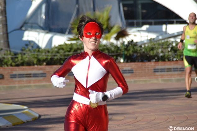 cristina moya con su disfraz