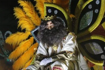 Gaspar desde la cabalgata