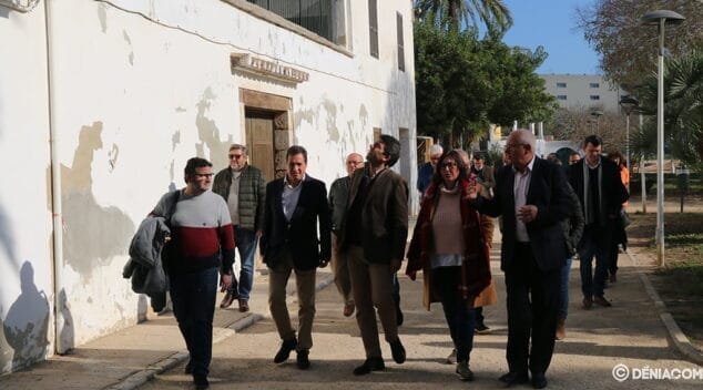 Imagen: Grimalt muestra a Mazón el estado del edificio