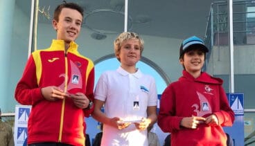 jaume castancc83o en el podio