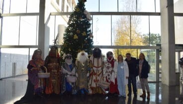 los reyes en el hospital