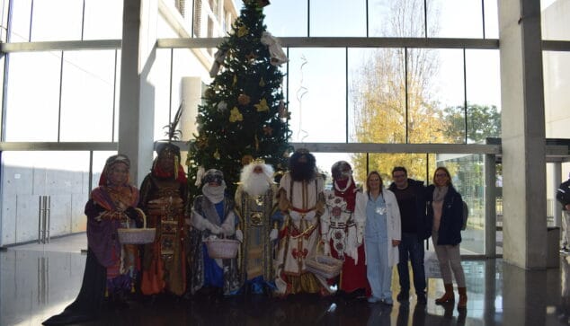 Imagen: Los Reyes en el Hospital