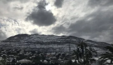 Montgó nevado
