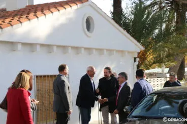 Pablo Iglesias comprueba el alcance de los daños en Dénia  02