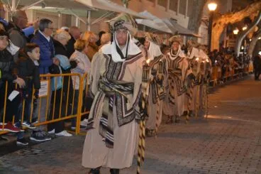 Pajes reales en Marqués de Campo