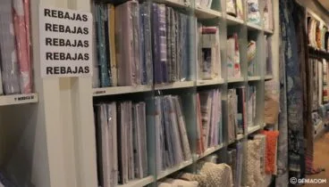 Sábanas en las rebajas de ropa de hogar de Marcial Montenegro