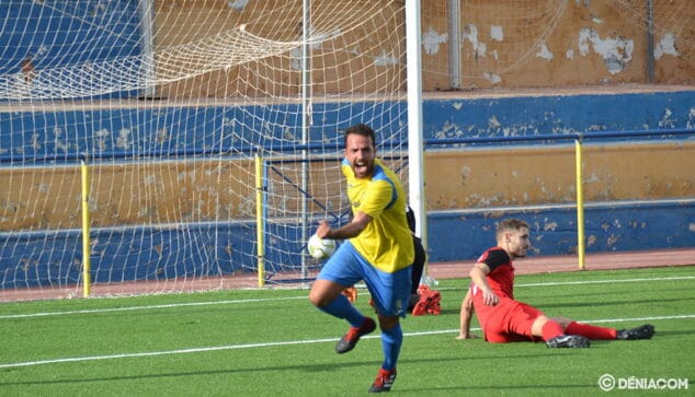 Imagen: Santafé tras marcar su gol