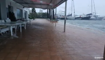 Sube el nivel del puerto